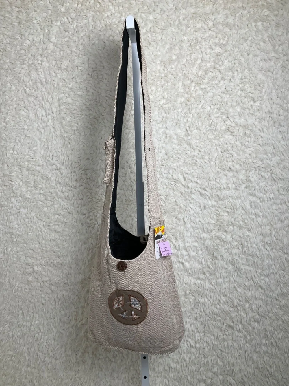 HIMALAYAN PEACE HOBO-STYLE WOMEN'S CROSSBODY/SLING PURSE~NWT!
